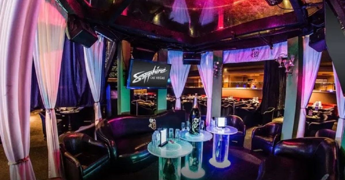 Inside of Sapphire Gentlemen's Club